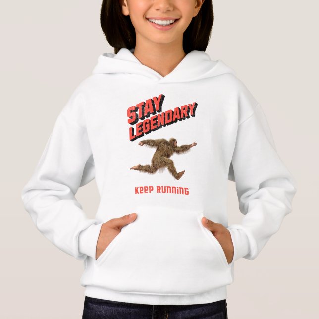Funny Bigfoot Running Motivation (Front)