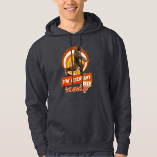 Funny Bigfoot Running Motivation Hoodie