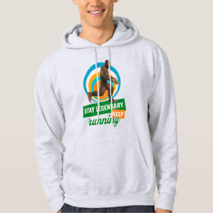 Funny Bigfoot Running Motivation Hoodie