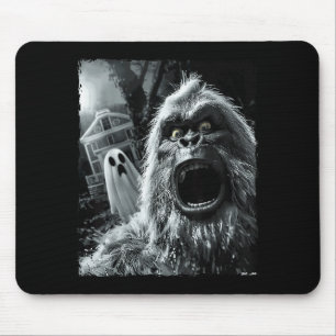 Funny Bigfoot Sasquatch Halloween  Mouse Pad