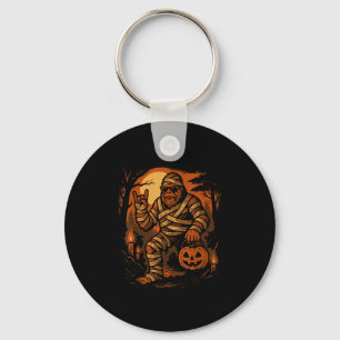 Funny Bigfoot Soky Halloween Sasquatch Key Ring