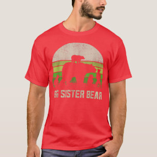 Funny Biggest Sister Shirts, 4 Cub Kids Sis Big Si T-Shirt