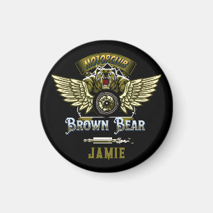 Funny Bike, Elegant and Cool dad gift personalise Magnet