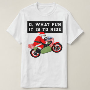 Funny Biker Christmas T-Shirt