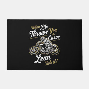 Funny Biker Quotes Sarcastic Motorcycle Rider Gift Doormat