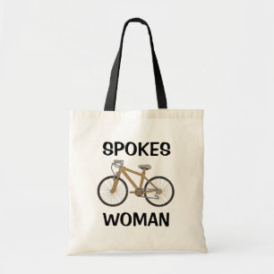 Funny Biking Mum Spokes Woman Tote Bag