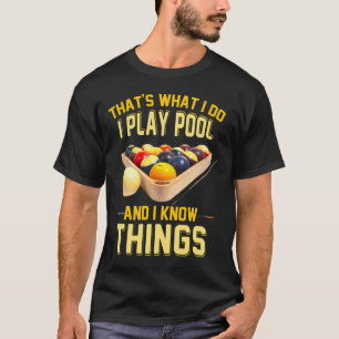 Funny Billards Shirts For Men