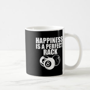 Funny Billiard Pool Game Night Happiness Is A Perf Coffee Mug