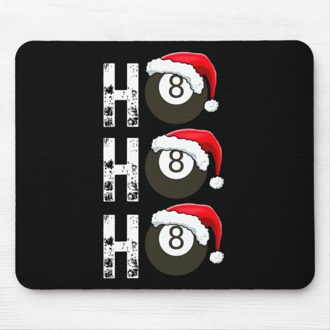 Funny Billiards Billiard For Pool Players League  Mouse Pad (Front)