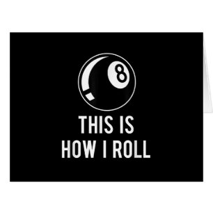 Funny Billiards Design For Pool Players Retro 8 Ba