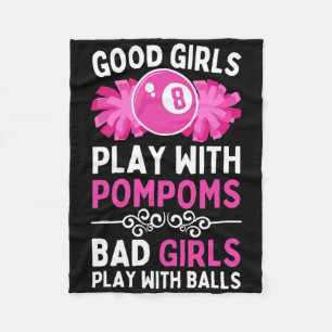 Funny Billiards For Women Girls 8 Ll Billiard Pool Fleece Blanket