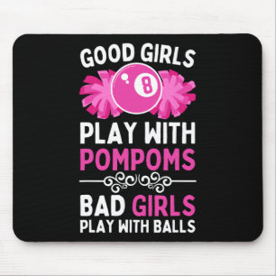 Funny Billiards For Women Girls 8 Ll Billiard Pool Mouse Pad