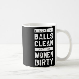 Funny Billiards Hilarious Pun Joke Gag Gift Tee Coffee Mug