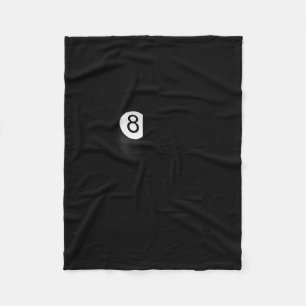 Funny Billiards Long-sleeve For 8-ll Pool Player  Fleece Blanket