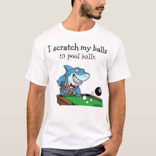 Funny Billiards Pool Hall Rebel T-Shirt