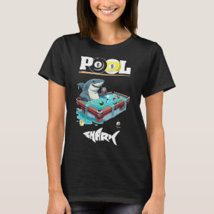 Funny Billiards Pool Shark Cool  T-Shirt