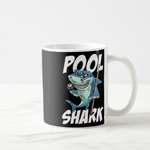 Funny Billiards Pool Shark Snooker Hall Joke Billi Coffee Mug