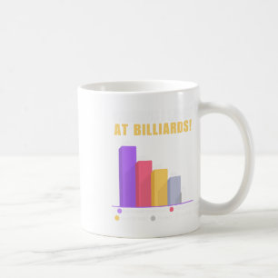 Funny Billiards Pun Gifts - Reason I Loose At Bill Coffee Mug