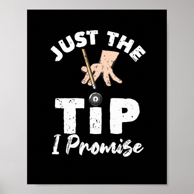 Funny billiards snooker 8 ball 9 ball poster (Front)