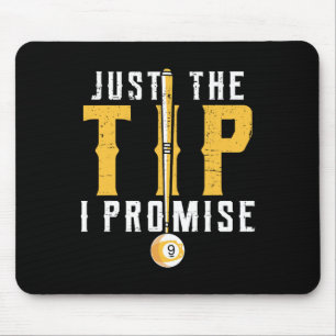 Funny Billiards The Tip Mouse Pad