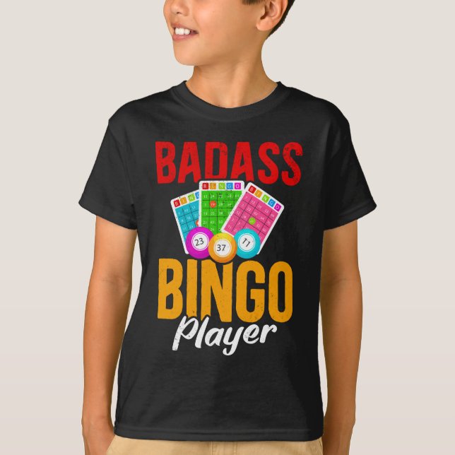 Funny Bingo Balls Sarcastic Bingo Player T-Shirt (Front)