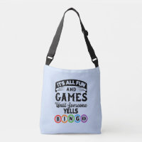 funny Bingo gambling word art