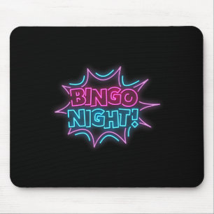 Funny Bingo King - Bingo Night  Mouse Pad
