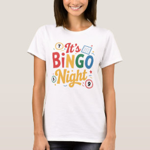 Funny Bingo Lover Design – Bingo Player Gift T-Shirt