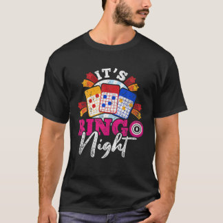 Funny Bingo Winner Lottery Gamble Bingo Player Gif T-Shirt