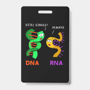 Funny Biology Pun Biologist Teacher Professor Gift ID Badge