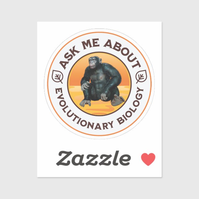 Funny Biology Teacher Evolution Humour Gift (Sheet)