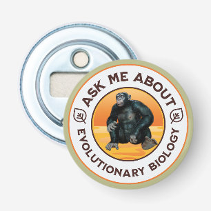 Funny Biology Teacher Evolution Humour Gift Bottle Opener
