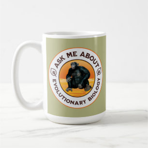Funny Biology Teacher Evolution Humour Gift Coffee Mug