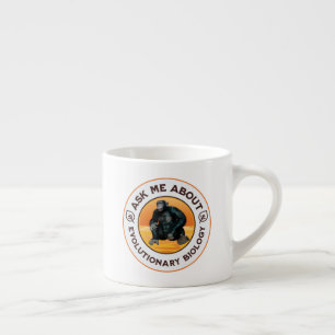 Funny Biology Teacher Evolution Humour Gift Espresso Cup