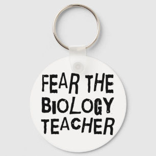 Funny Biology Teacher Key Ring