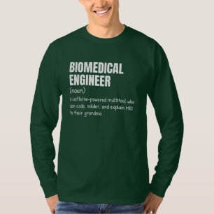 Funny Biomedical Engineer Definition T-Shirt