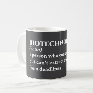 Funny Biotechnologist Definition Coffee Mug