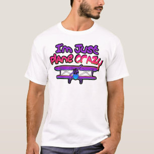 Funny Biplane Aeroplane T-Shirt