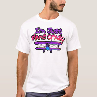 Funny Biplane Aeroplane T-Shirt