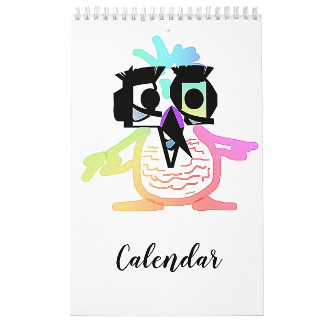FUNNY BIRD Calendar (Cover)