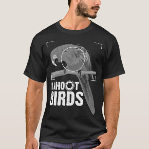 Funny Bird Photography Gift  Cute Photographer Men T-Shirt