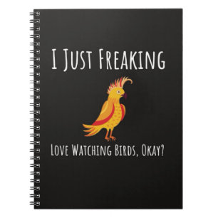 Funny Bird Watching Gifts For Bird Lovers Birding Notebook