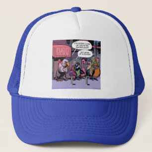 Funny Birds Of A Feather Trucker Hat