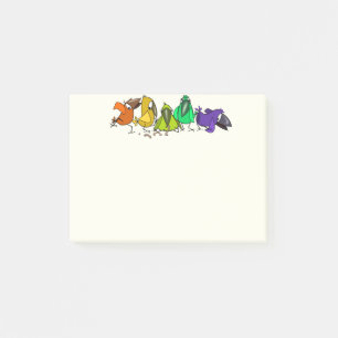 Funny Birds Post-it® Notes