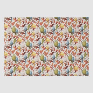 Funny Birds (Spring Wood) Tissue Paper