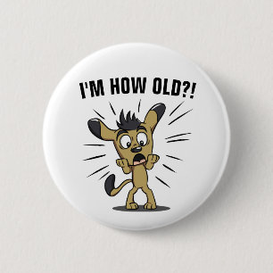 FUNNY BIRTHDAY BUTTONS