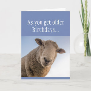 Funny Birthday can be real Bull*&^% or Bullsheep Card