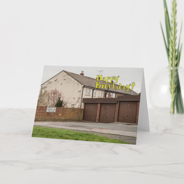 Funny birthday card (Front)