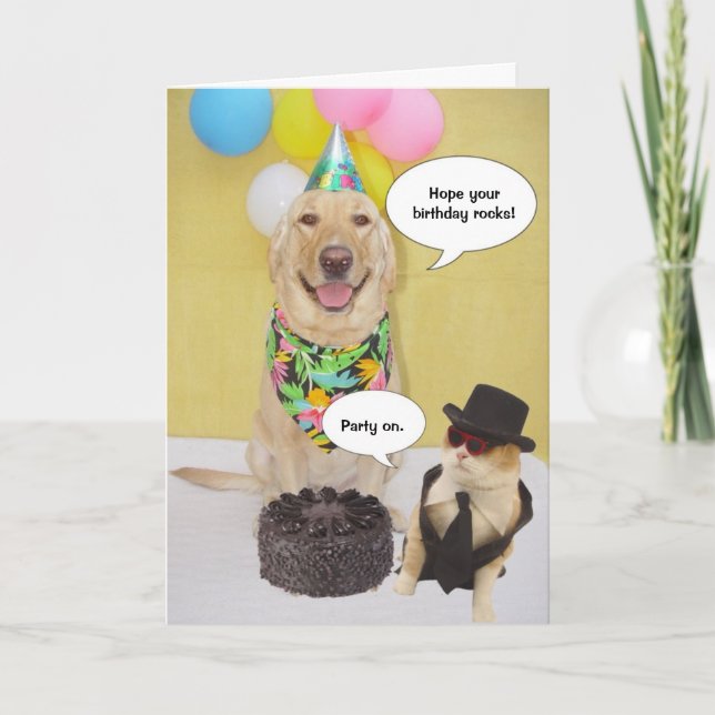 Funny Birthday Card (Front)