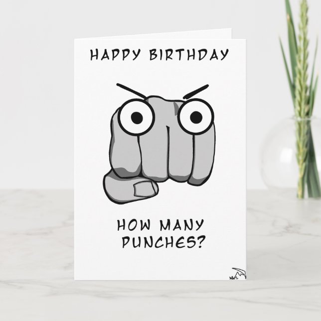 Funny Birthday Card (Front)